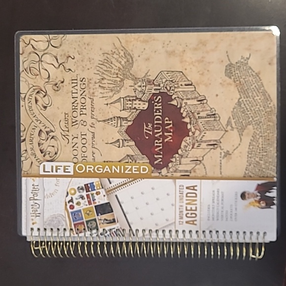 Paper House Productions Other - 4/25 NWT HARRY POTTER 12 MONTH UNDATED AGENDA WITH STICKERS